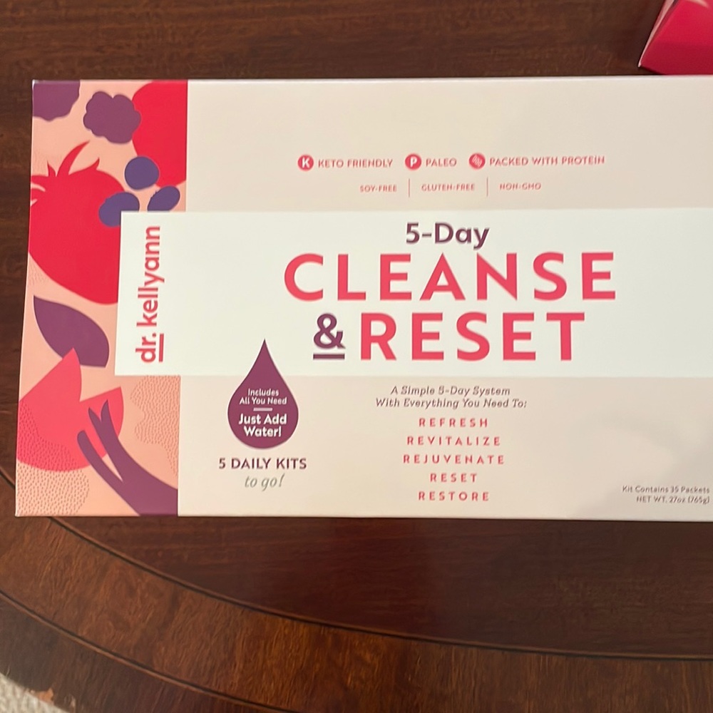Dr Kellyann 5-Day Cleanse & Reset NWT Chocolate